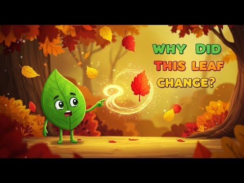 Why Leaves Change Color 🍁 | Fun Science Story for Kids!