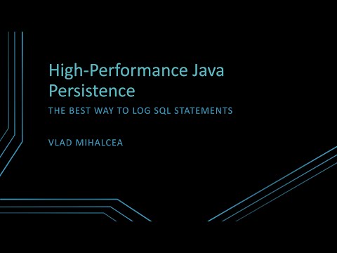 The best way to log SQL statements with JPA and Hibernate