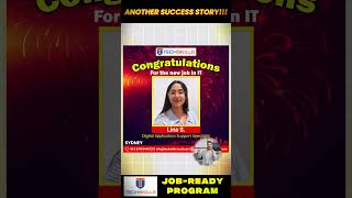 Lina Lands Her First IT Job! 🎉 | TechSkills Job Ready Program #shorts