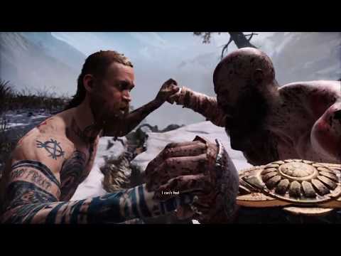 God of War -- Kratos vs. Baldur first face off