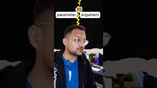 Parameter vs Arguments in programming