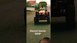 Electric Tractor 50Hp 4by4 #electric #electrictractor #tractor #agriculture #topagrimachine #oglai