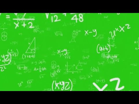 Free Math Green Screen || Copyright Free ✅