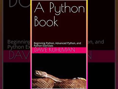 3 Books of Advance Python programming for beginners