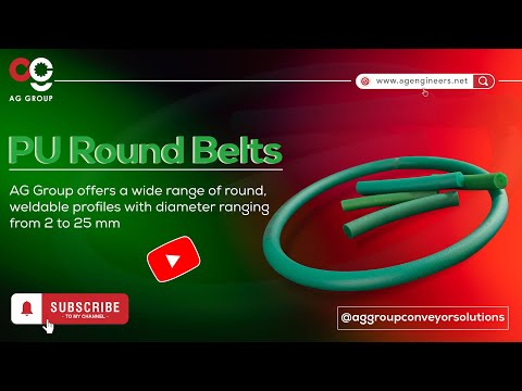 PU Round belts | AG Group offers a wide range of PU Round Belt