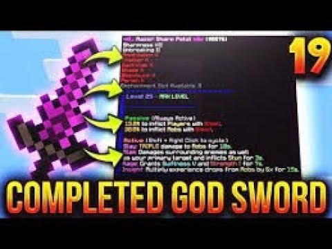 Minecraft Commands|How to get a god sword (First Tutorial Video)