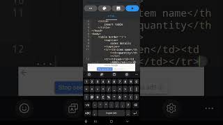 create HTML table in 15 seconds 🔥💯
