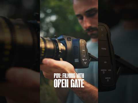 POV: Filming with Open Gate