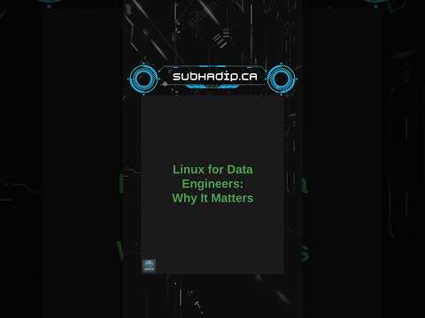 Linux for Data Engineers: Why It Matters