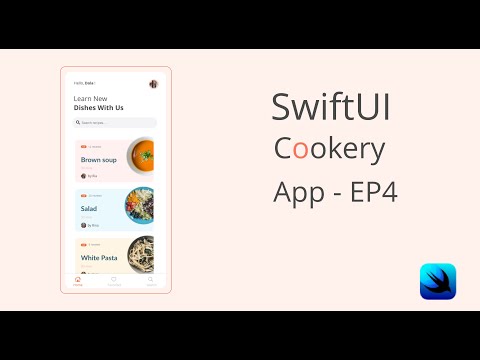 Home Screen - SwiftUI - Speed Code - Cookery app UI Using SwiftUI Ep4
