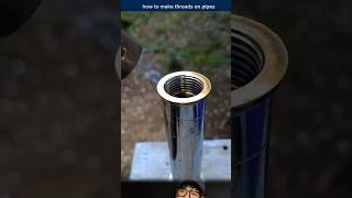 how to make threads on pipes