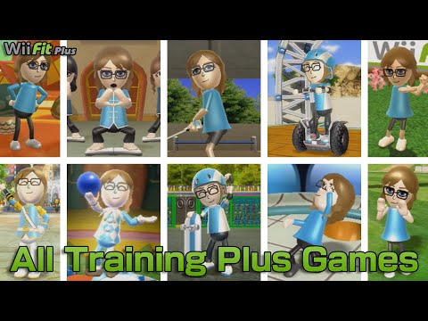 Wii Fit Plus - All Training Plus Games