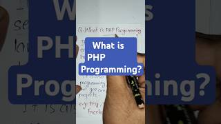 What is PHP ? Short Definition of PHP with Example #php #shorts