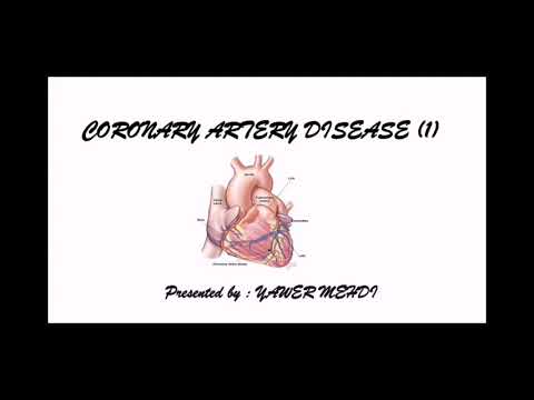 Coronary artery disease (Part 1)