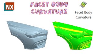 Polygon Modeling(Facet Body Curvature) | How to use Facet Body Curvature in NX | Siemens NX |