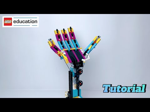 【Tutorial】How to build Lego Robotic Hand with Spike Prime