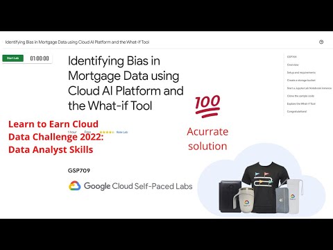 Identifying Bias in Mortgage Data using Cloud AI Platform #learntoearn dataanalytics skill challenge