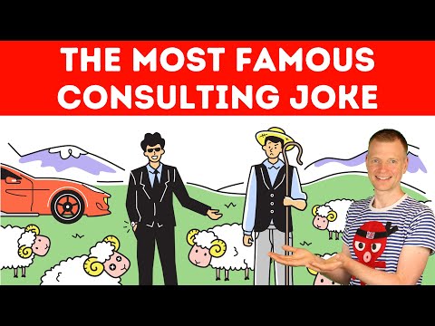The most famous CONSULTING JOKE in history 🤡 The Consultant and the Shepherd… (Consulting humor)