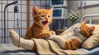 Mama Cat Sacrifice Herself...To Save Her Baby Kitten😿💔 | Emotional Sad Story