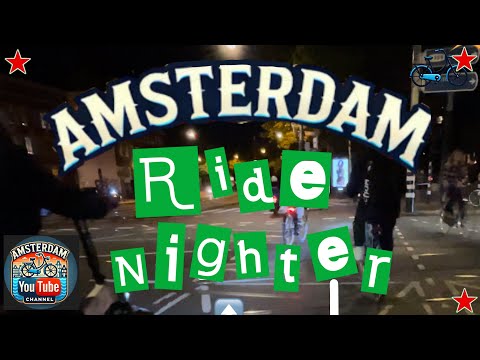 Amsterdam Bicycle Video 27 ABV27 Stadionbuurt to Haventerrein & Ending at Olympic Stadium 21/09/2024