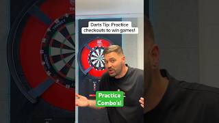 Darts Tip: Practice checkout combinations to win games #darts #dartfuldodger #beginners