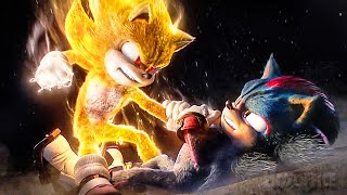 Every Time Sonic Goes GODMODE in the Sonic Movies (Best Scenes) 💛⚡ 4K