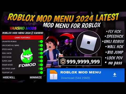 Roblox Mod Menu : Unlimited Robux, Fly and Multi Jump & More | Download for Android & iPhone