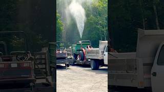 #hydroseeding #cleanout #spray #workvibes #rastaman #water #blessings #youtubeshorts