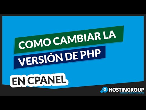 【 Cómo Cambiar la Versión de PHP en cPanel 】▷  ✅ Tutorial en Español