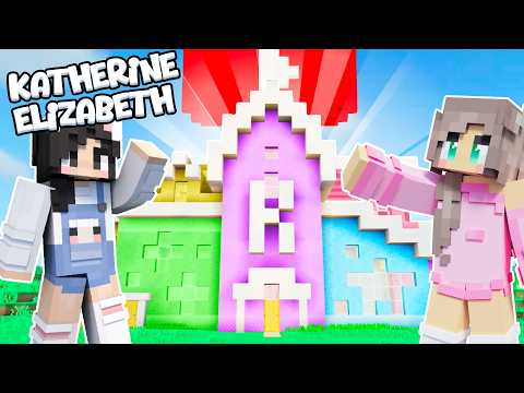 I Built a Katherine Elizabeth HOUSE in Minecraft!