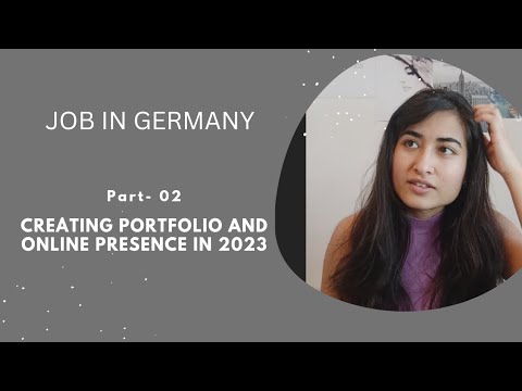 Job in Germany- Creating portfolio