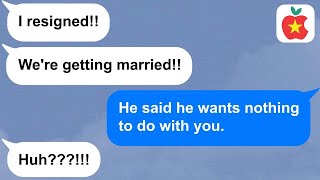 【Apple】A foolish woman quit her job over a ridiculous misunderstanding.Now her life is falling apart