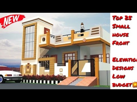 Latest Top 25 Single Floor House Front Elevation Design's|Small House Front View design pictures