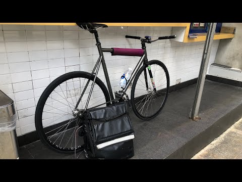 FIXED GEAR #8 FOOD DELIVERY AND BAG REVIEW (FOODPANDA) BGC TRIP