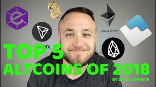 THE TOP 5 ALTCOINS OF 2018 BY DAILY DEVELOPER COMMITS😱