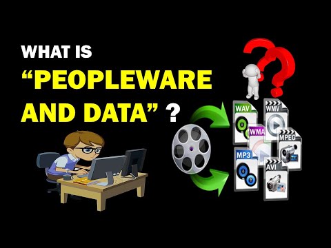 WHAT IS PEOPLEWARE AND DATA