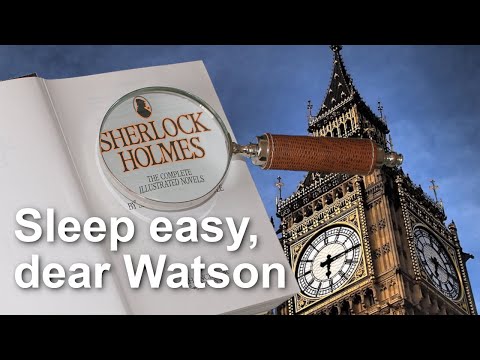 Cracking the mystery of sleep with Sherlock Holmes