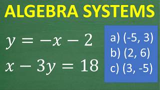 If You Really Know Algebra – You Can Solve This Systems Quiz (Multiple Choice)