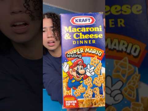 Testing 1995’s Mario Mac n Cheese🥸