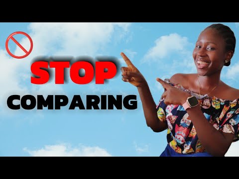 “Stop Comparing Yourself to Others – You’re Enough 💙”
