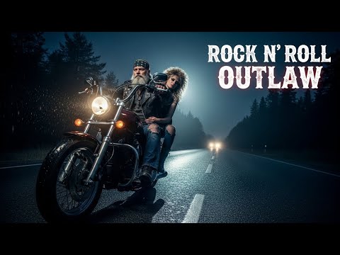 Rainy Highway Rock Outlaw | Night Drive Rock Music #rainyhighway #rockoutlaw