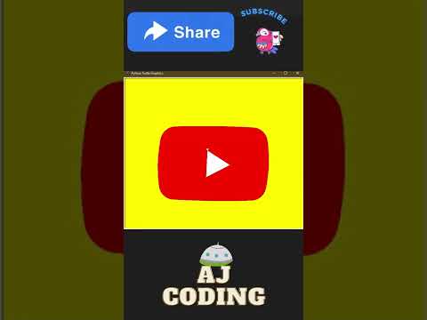 #Draw YouTube Logo Using Python lenthy
