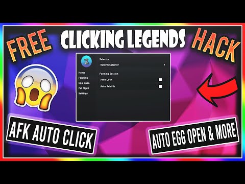 Clicking Legends ✅ AFK Auto Click, Auto Egg Open, Pet Mangement, and MORE! ✅