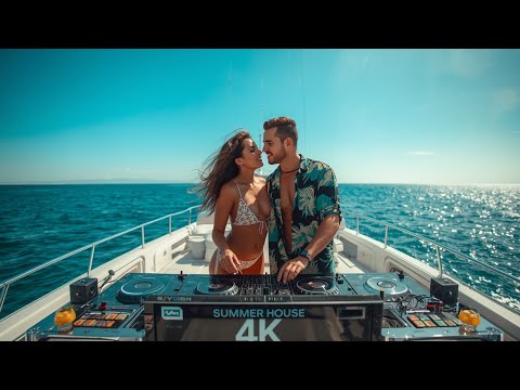 SUMMER RELAXING  TROPICAL DEEP HOUSE MIX 2026,CHILL OCEAN SUMMER BEACH VIBES IN 4K UHD BY Visuvi