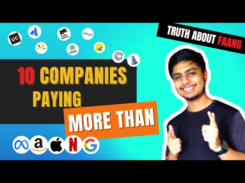 10 Companies Paying More Than FAANG🤯| Truth About FAANG