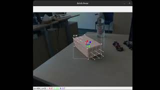 [HumanTech] Object Pose for Brick Robotic Grasping
