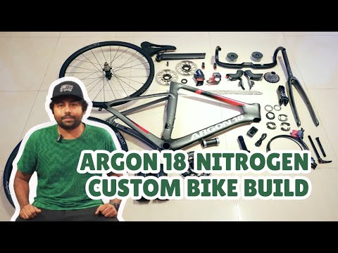 Custom bike build | Argon 18 Nitrogen frame | Sram Force eTap AXS  | United by Cycling