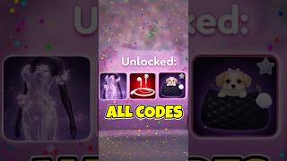 ALL HIDDEN WORKING CODES in Dress To Impress! #roblox #dresstoimpress #dti #code #shorts