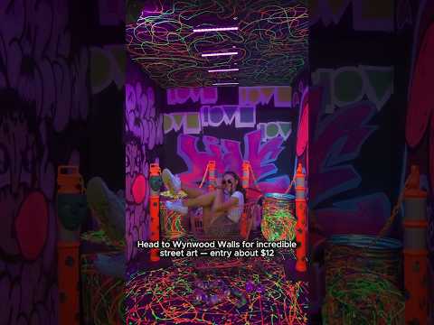 USA Spending $100 in America's Miami - one day Challenge 🌎. #travelusa #miamibeach #exploreamerica