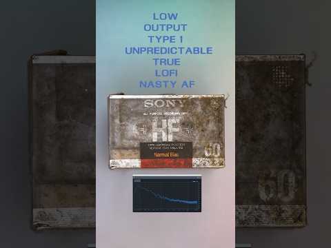 Cassette shootout. (Difference between type 1 & type 2) #casette #taperecording